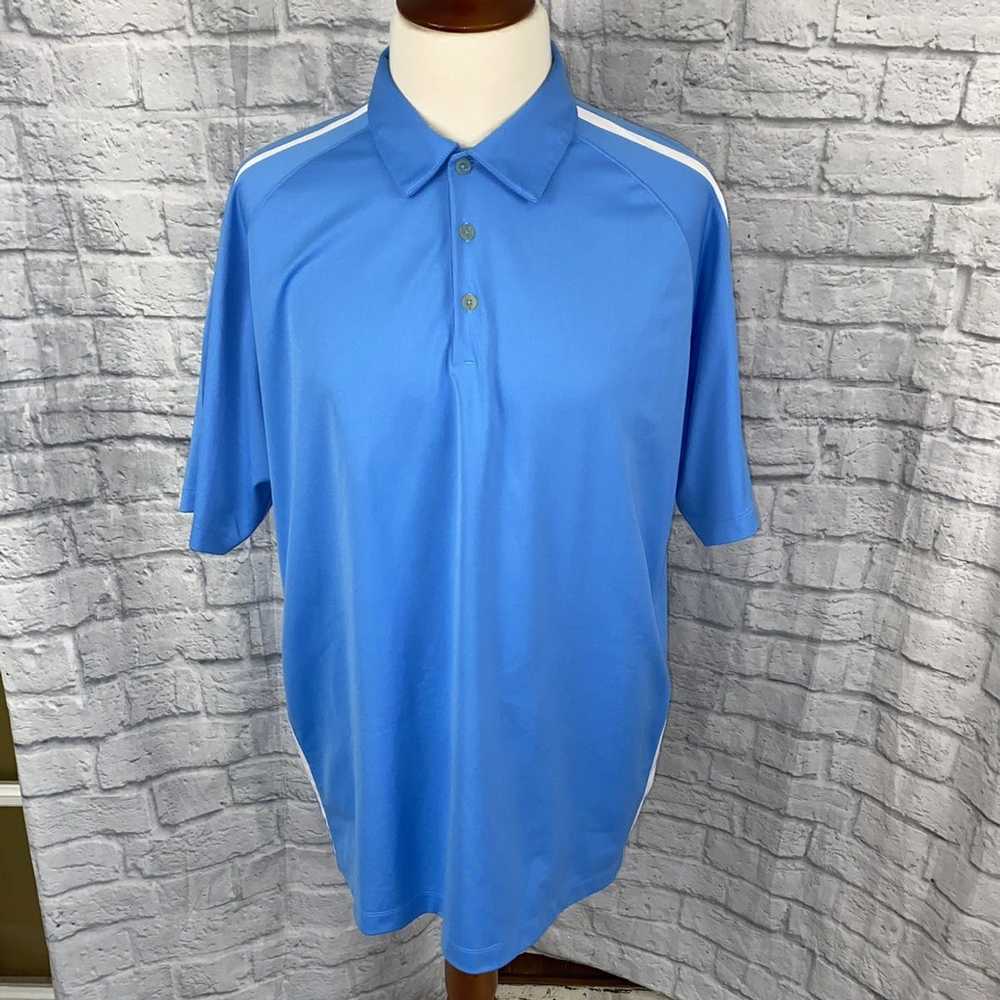 Nike Nike golf dri fit 3 button polo light blue s… - image 1