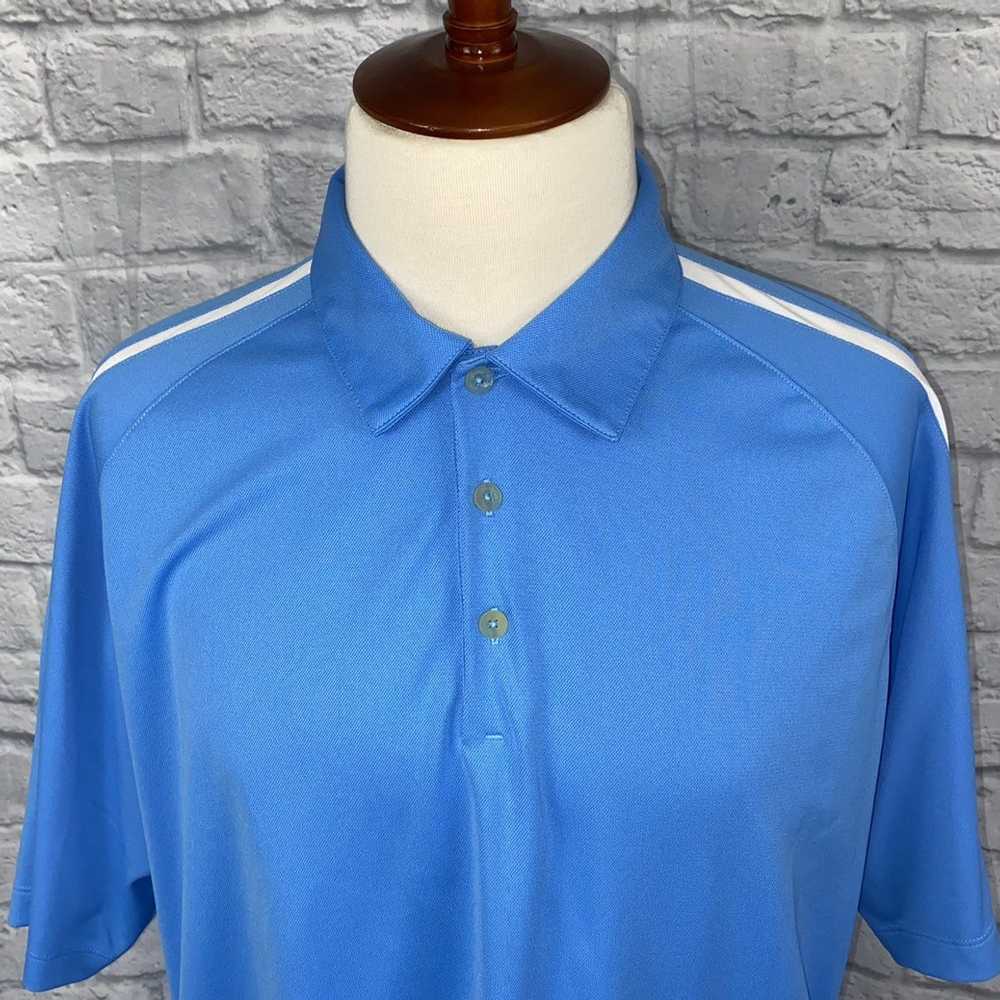 Nike Nike golf dri fit 3 button polo light blue s… - image 2