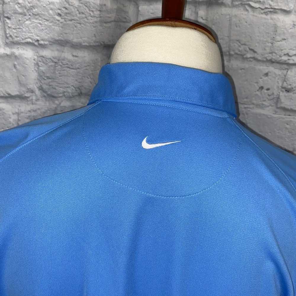 Nike Nike golf dri fit 3 button polo light blue s… - image 5