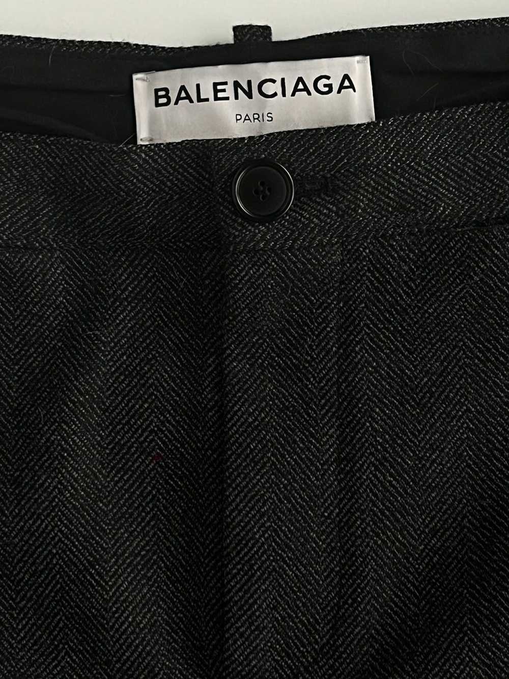 Balenciaga Grey Wool Balenciaga Trouser - image 3