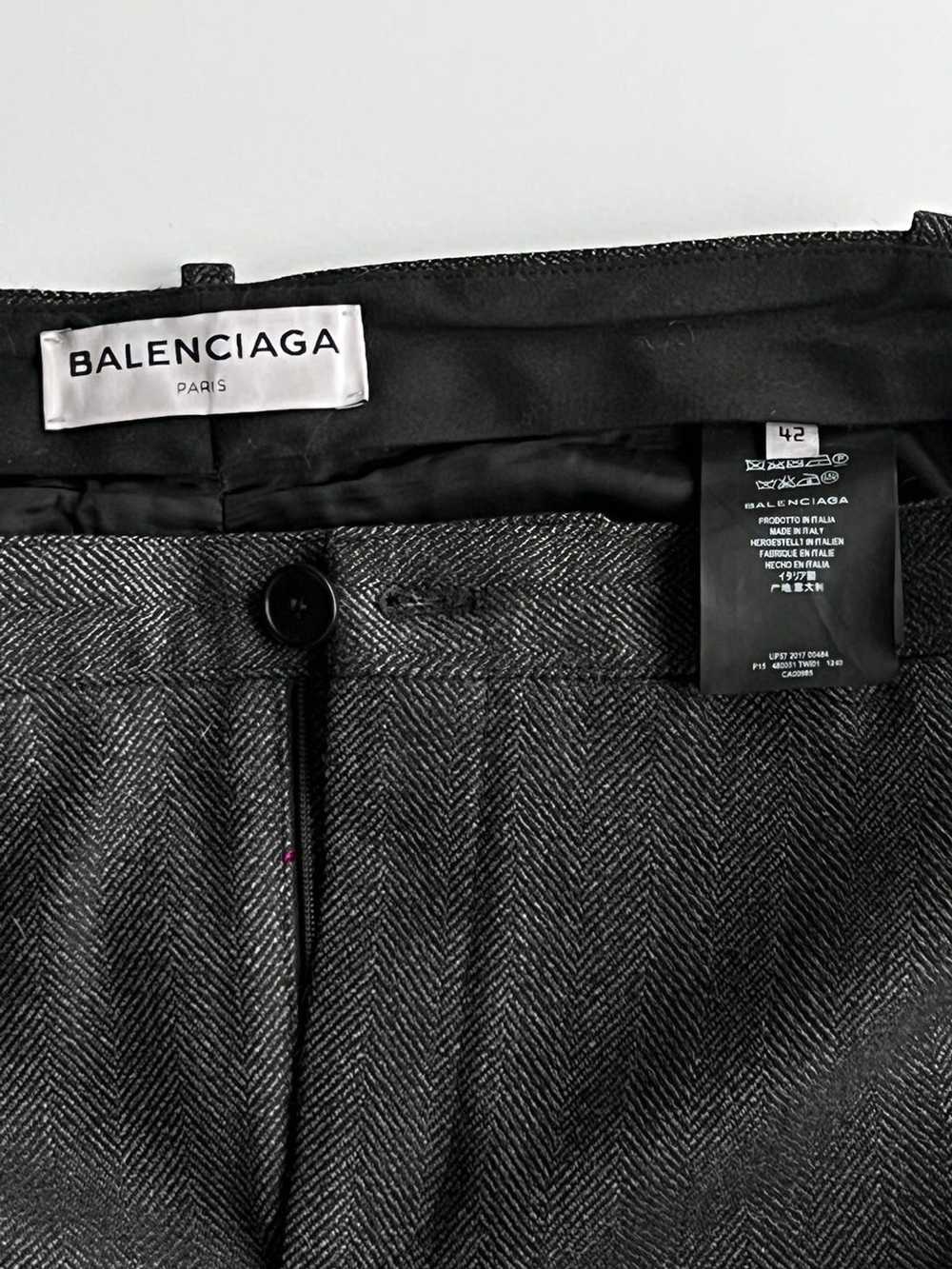 Balenciaga Grey Wool Balenciaga Trouser - image 4