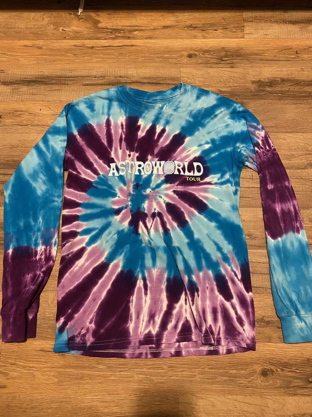 Travis Scott Travis Scott Astroworld Tour Tie Dye… - image 1