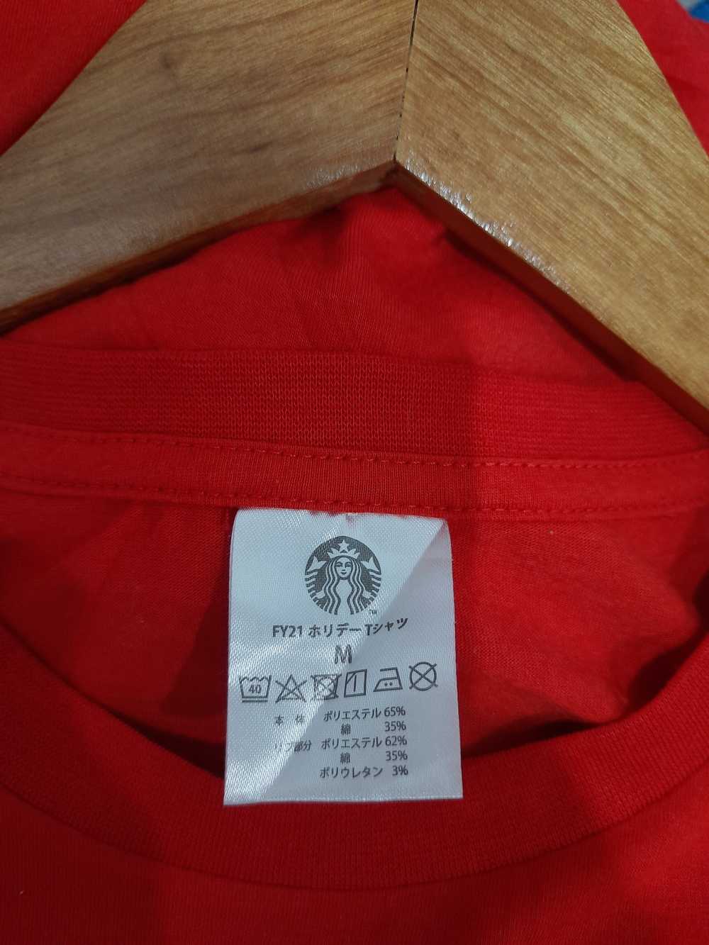 Japanese Brand × Rare × Streetwear Starbucks Tee … - image 6