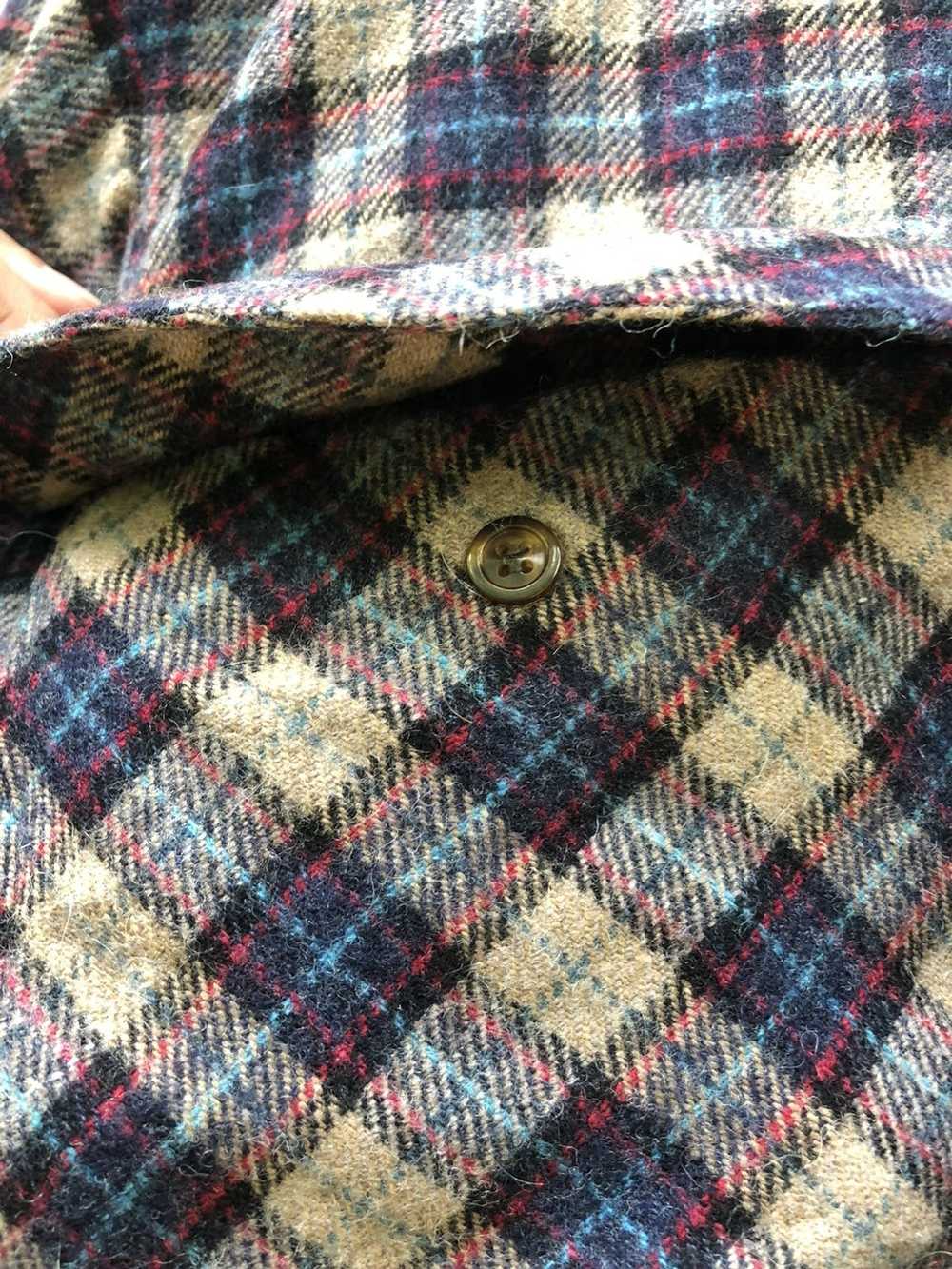 Japanese Brand × Vintage Vintage Bobson wool flan… - image 4