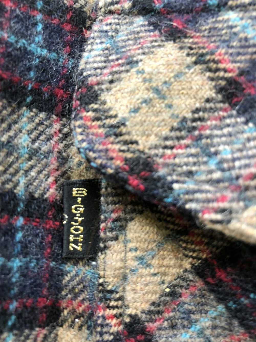 Japanese Brand × Vintage Vintage Bobson wool flan… - image 6