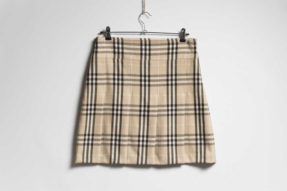 Burberry Vintage Burberry High Waisted Beige Mini… - image 1