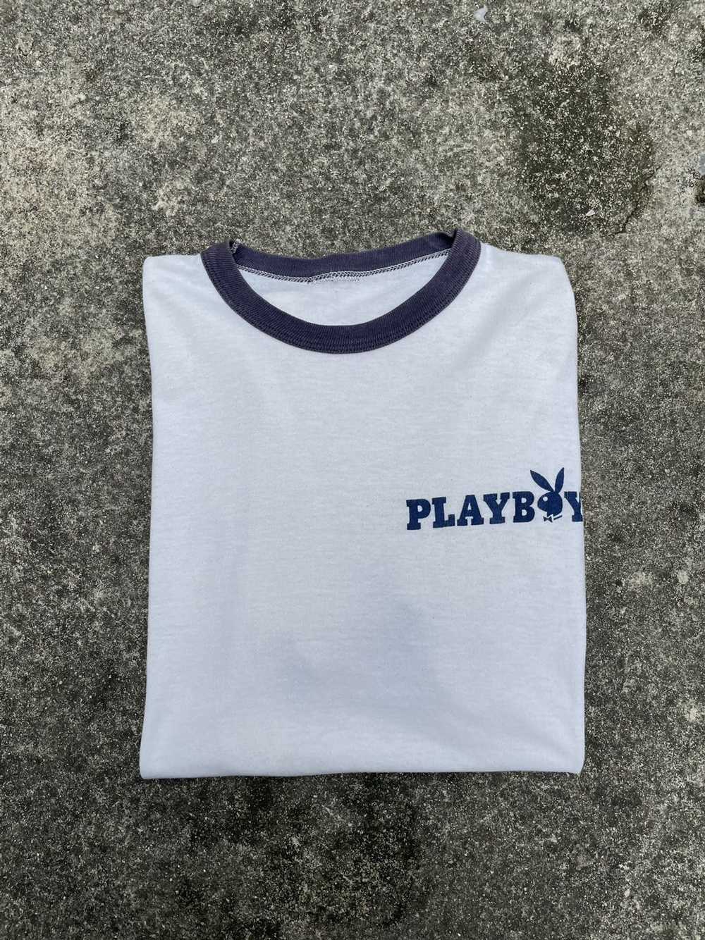 Playboy × Vintage Vintage Play boy 80s Rare t-shi… - image 4