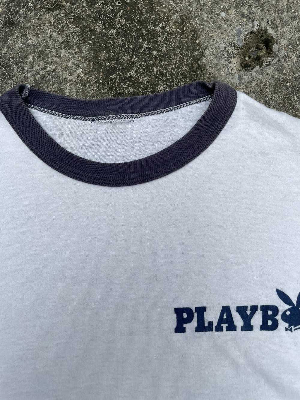 Playboy × Vintage Vintage Play boy 80s Rare t-shi… - image 8