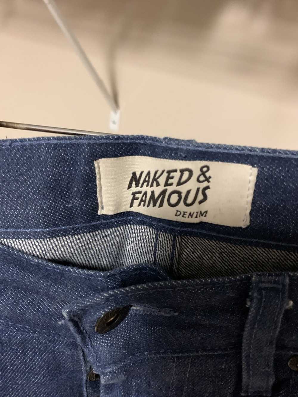 Naked Famous Workmans Blue Selvedge Gem