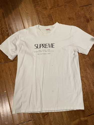 Supreme SUPREME ANNO DOMANI TEE USED - image 1