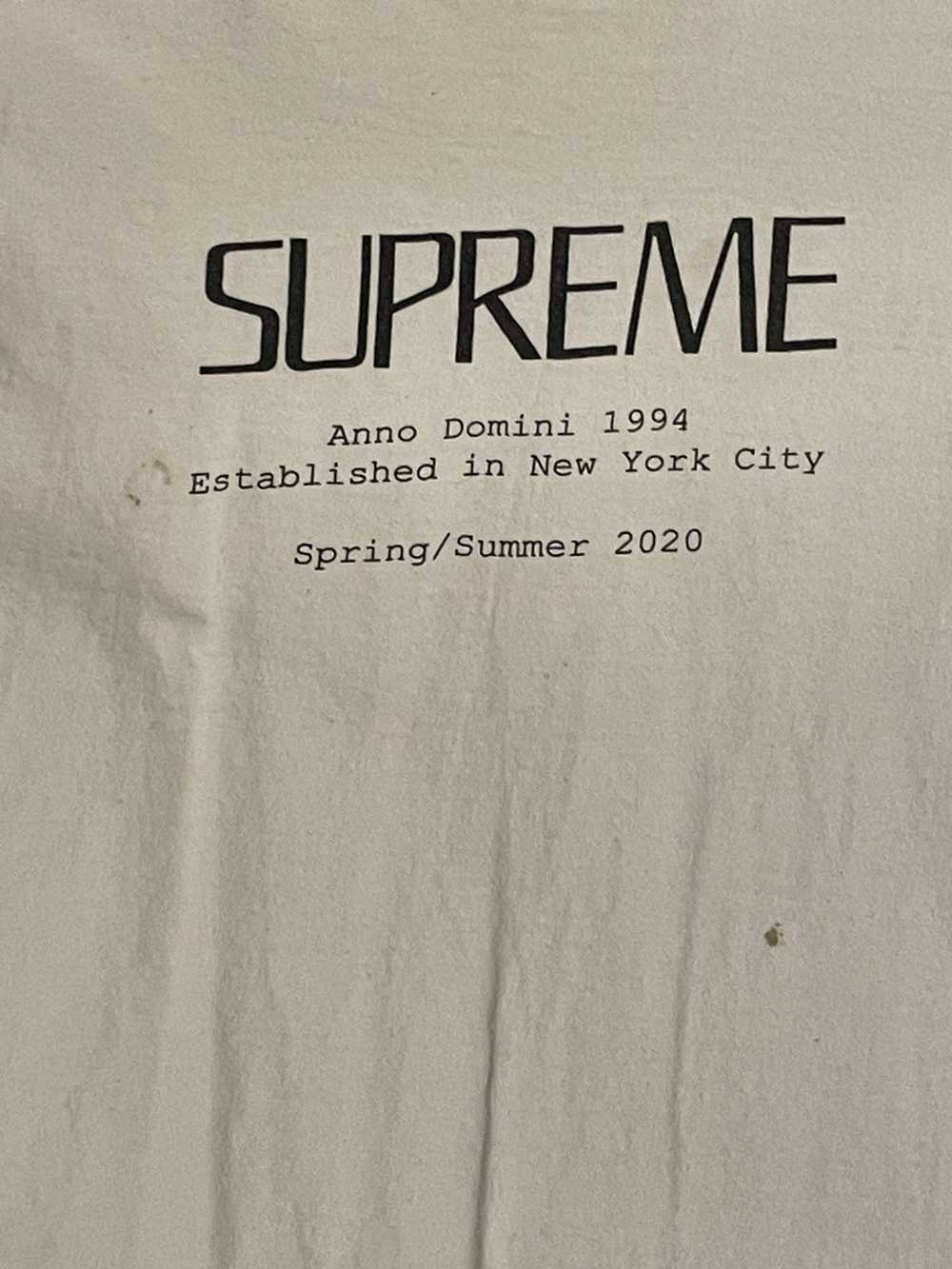 Supreme SUPREME ANNO DOMANI TEE USED - image 2