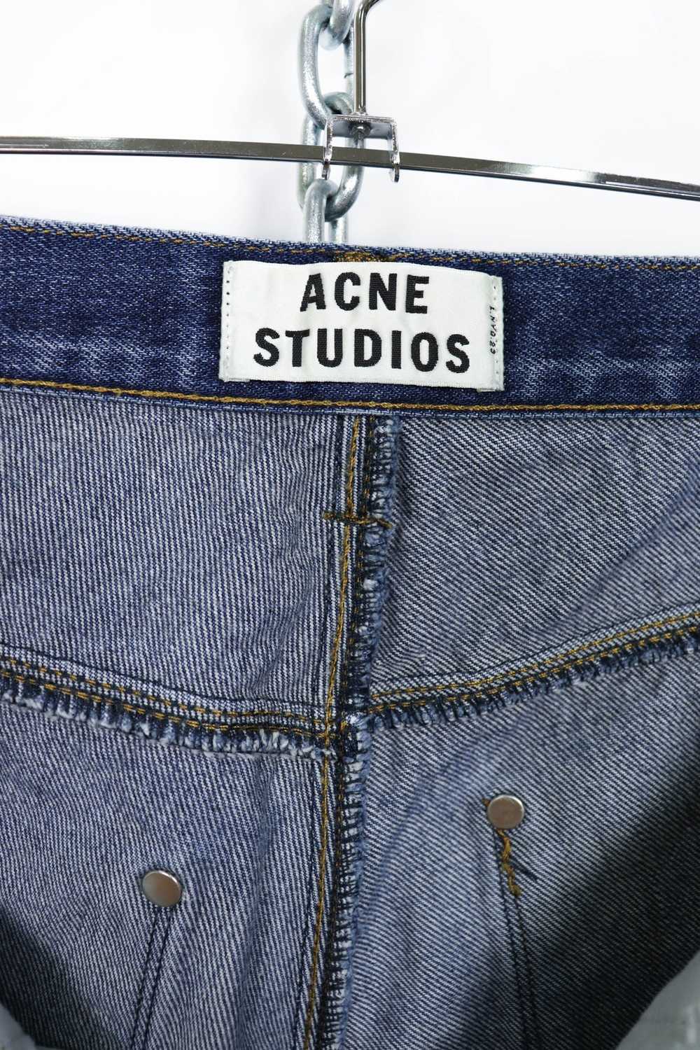 Acne Studios Acne Studios Max New Raw Indigo Blue… - image 10