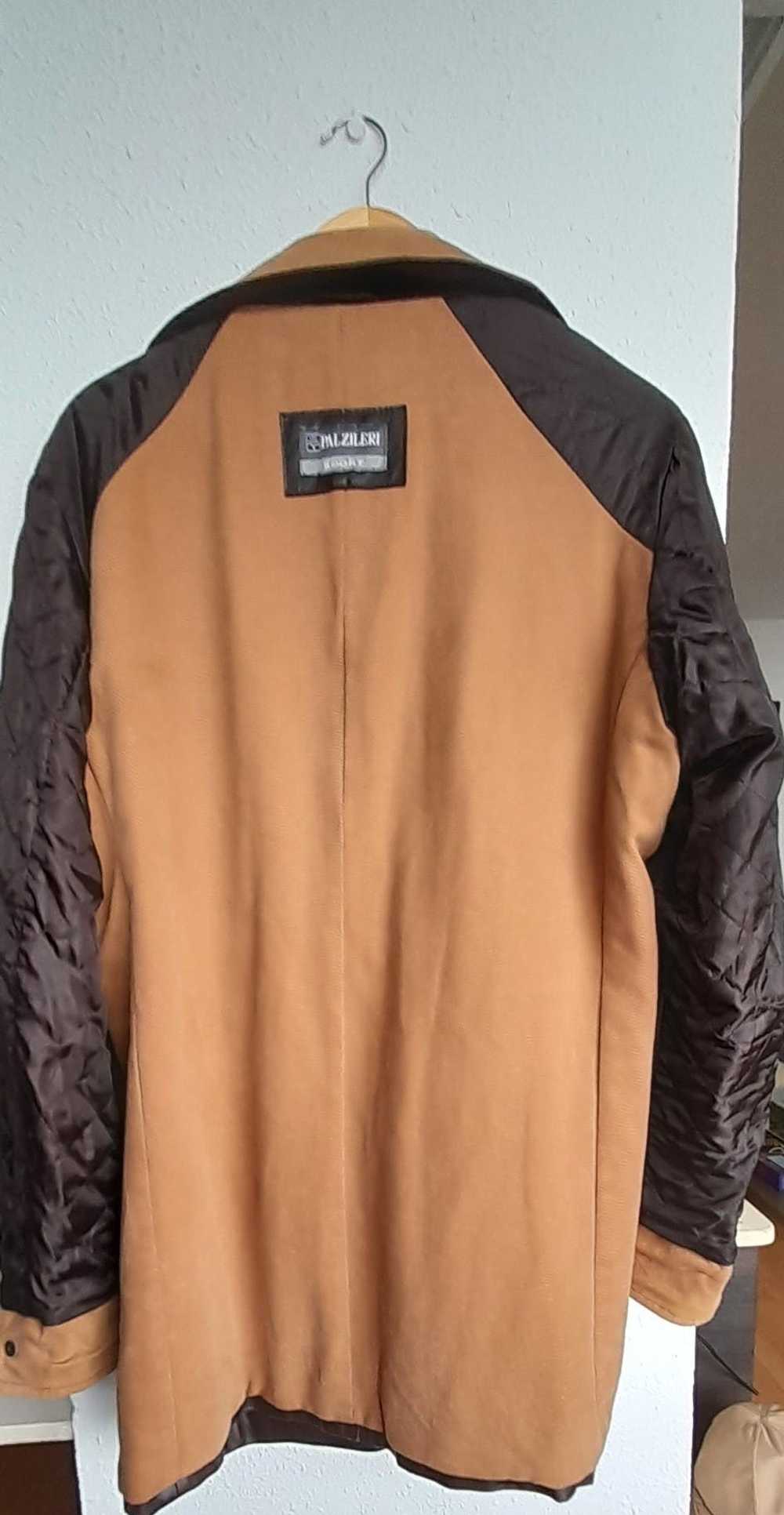Pal Zileri Pal Zileri Brown Leather Jacket - image 8