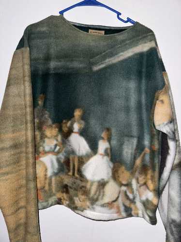 Designer Adam Small painting sweater - image 1