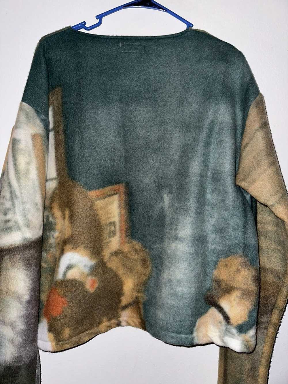 Designer Adam Small painting sweater - image 2