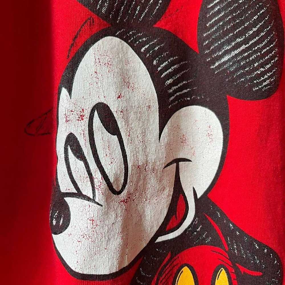 Disney Vintage 90s mickey mouse jumbo print disne… - image 3