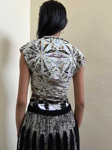 お値下げ　Roberto cavalli M ベージュ　ジャケット　貴重　Y2k Roberto Cavalli // Leather Jacket – VSP Consignment