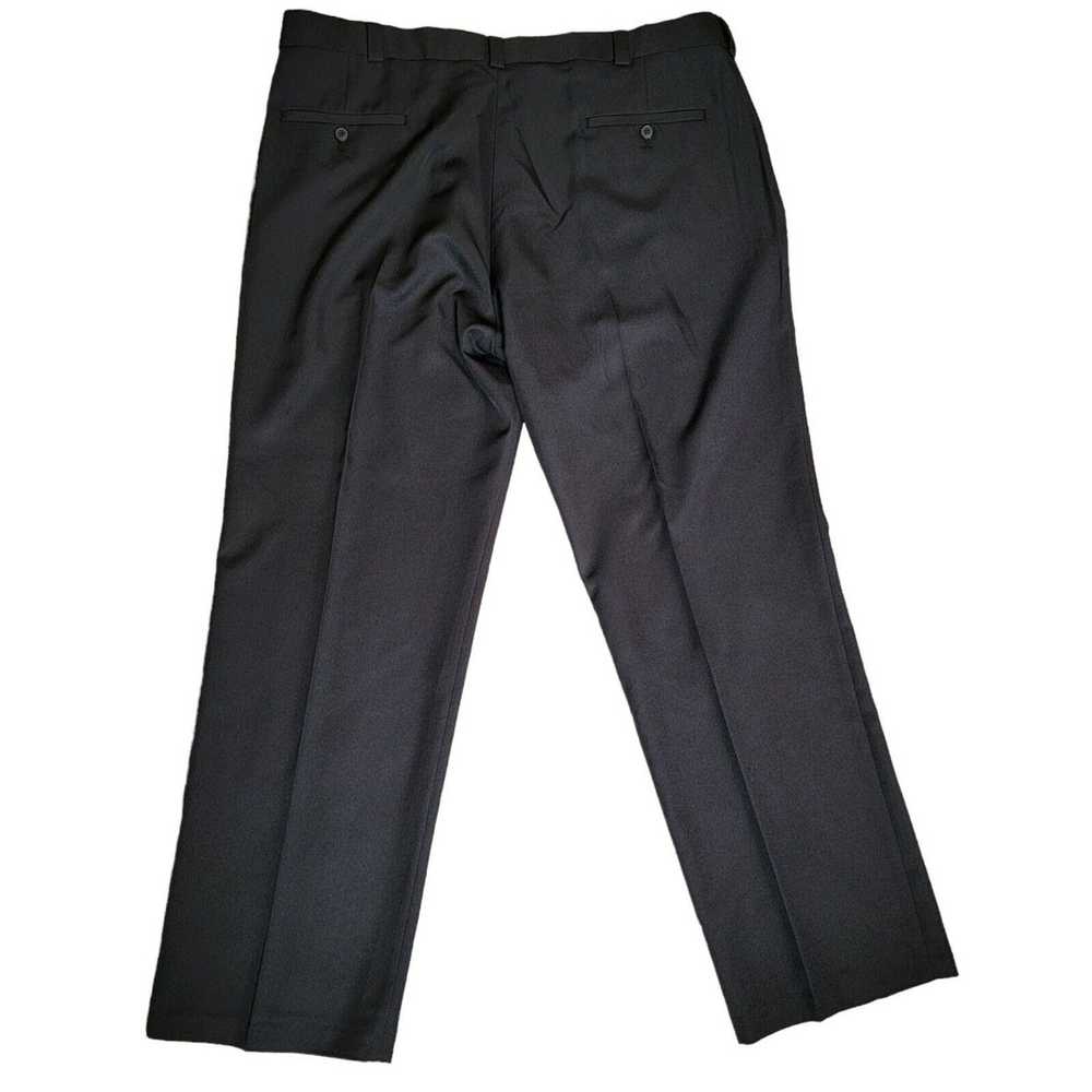 Haggar Haggar Straight Fit Pants Size 40x30 Black… - image 3