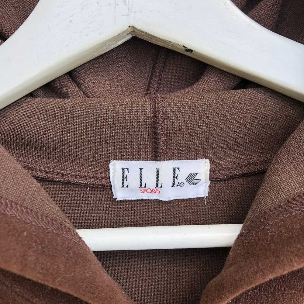 Designer Vintage Elle Sports Hoodie Sweatshirt - image 5