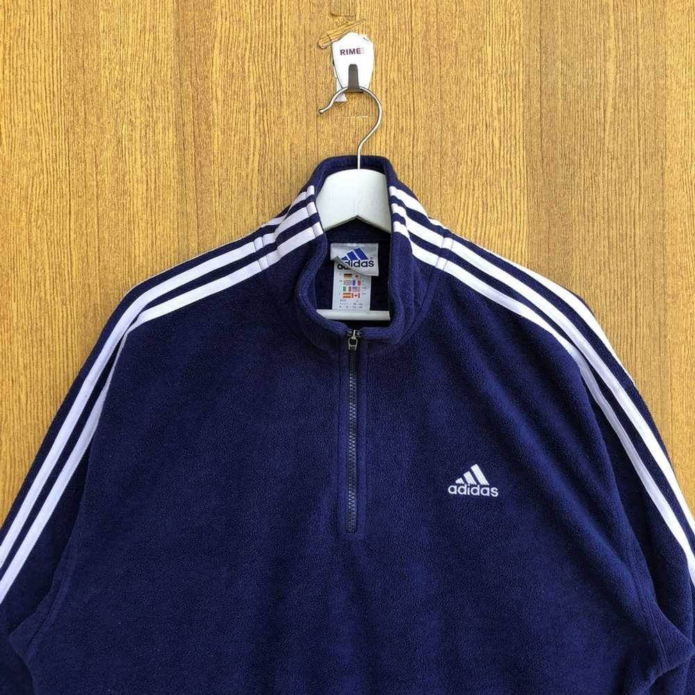 Adidas × Sportswear Vintage Adidas Fleece Sweatsh… - image 4