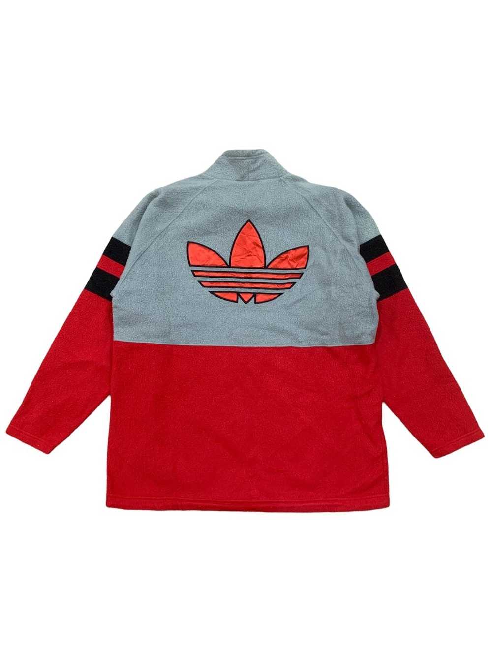 Adidas 🔥Vtg 80s 90s Adidas Fleece Multicolor Swe… - image 2