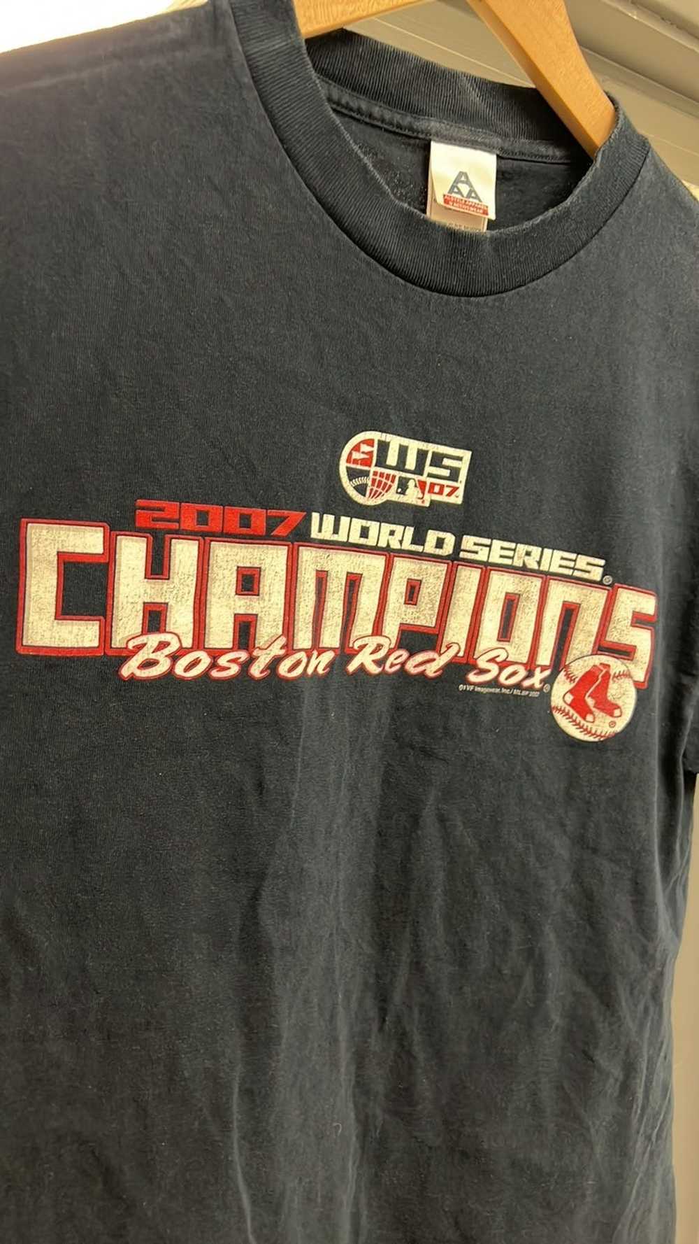 Boston 2007 Boston Red Sox Champions Tee size Lar… - image 2