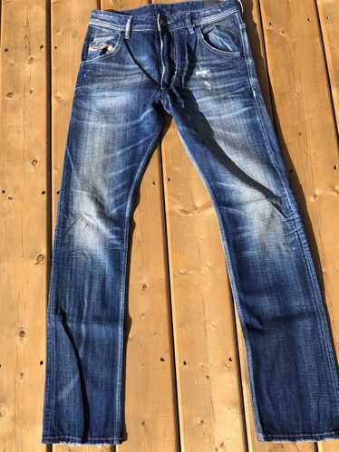 Diesel Faded Blue Jeans - image 1