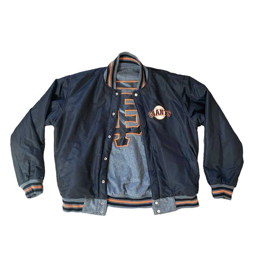 SAN FRANCISCO GIANTS MEN'S CHALLENGER VARSITY JACKET – JR'S SPORTS