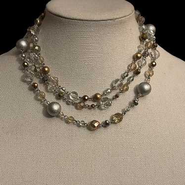 Other Lia Sophia layered bead necklace - image 1