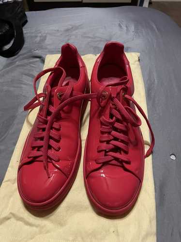 Louis Vuitton RED LOW TOP LOUIS VUITTON WOMENS SNE