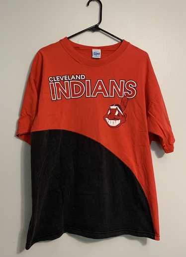 Vintage Cleveland Indians Denim Shirt // Button Down Tshirt // -   Finland