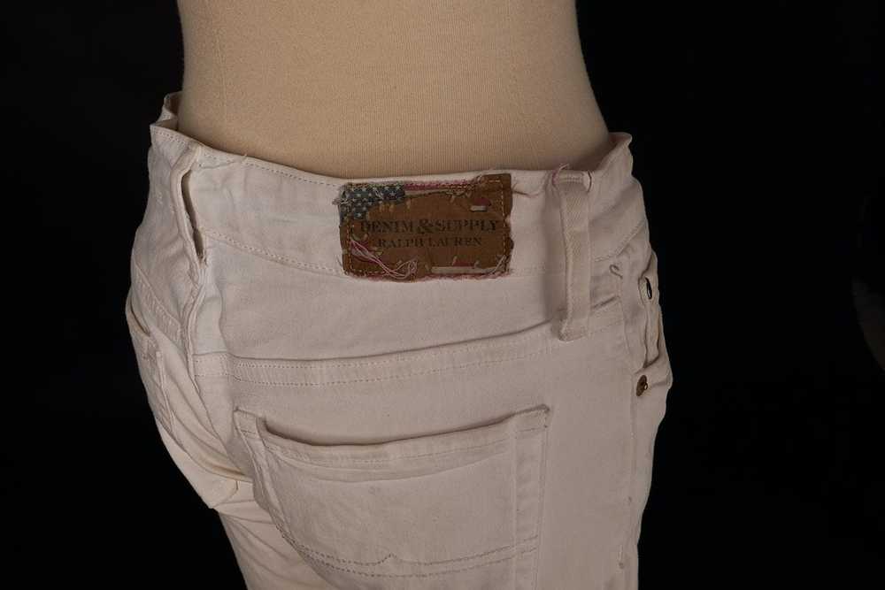 Denim And Supply Ralph Lauren Vintage 1990s White… - image 2