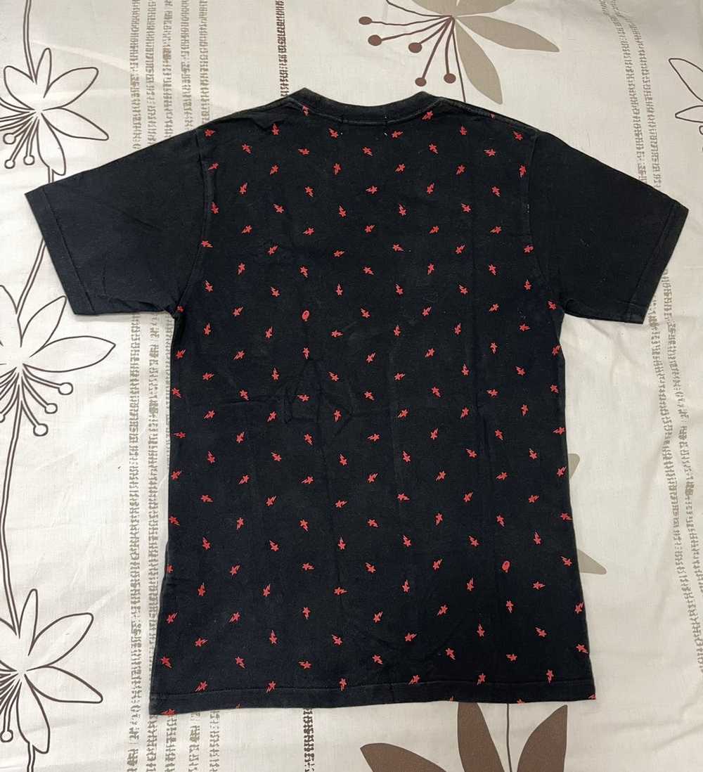 Bape Bape All Over Print Bapesta Logos Pocket Tee - image 3