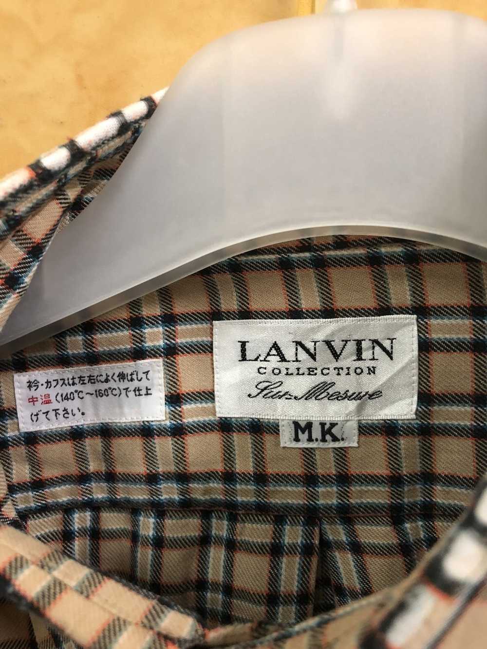 Designer × Lanvin × Luxury Lanvin logo long sleev… - image 4