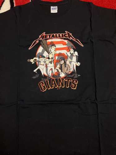 MLB San Francisco Giants Metallica 'Vulturus' Logo T-Shirt (L