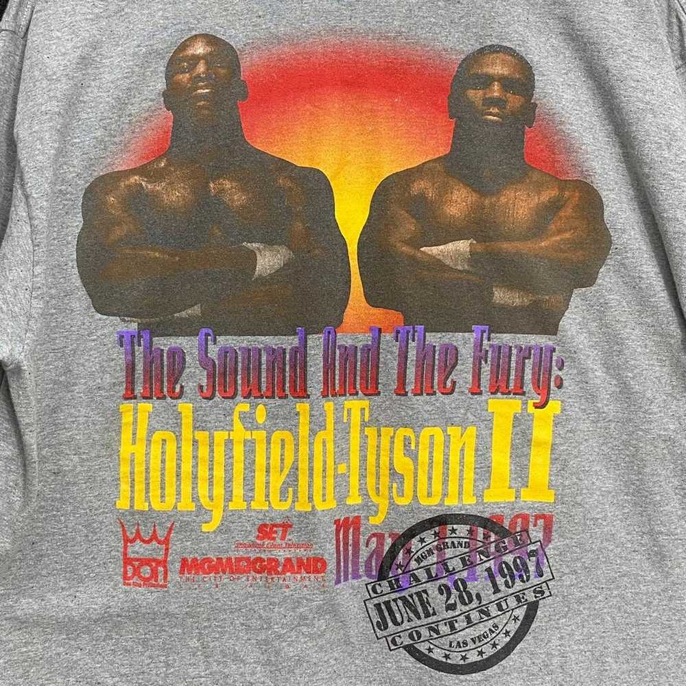 Mgm Grand × Vintage Mike Tyson vs Evander Holyfie… - image 2