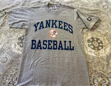Authentic New York Yankees Starter Jersey Sewn MLB Baseball Large L Retro  Red Lg