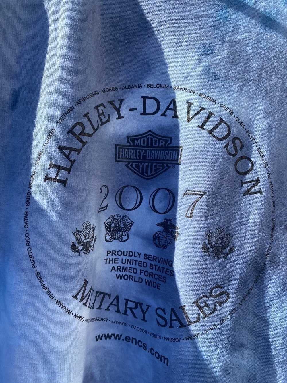 Harley Davidson × Military × Vintage 2007 Harley … - image 5