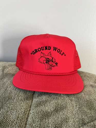 Vintage Vintage Ground Wolf Trucker Hat - image 1