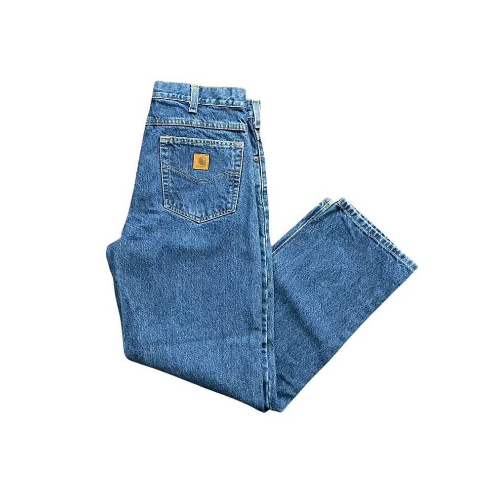 Carhartt × Vintage Vintage Carhartt Denim Jeans R… - image 1