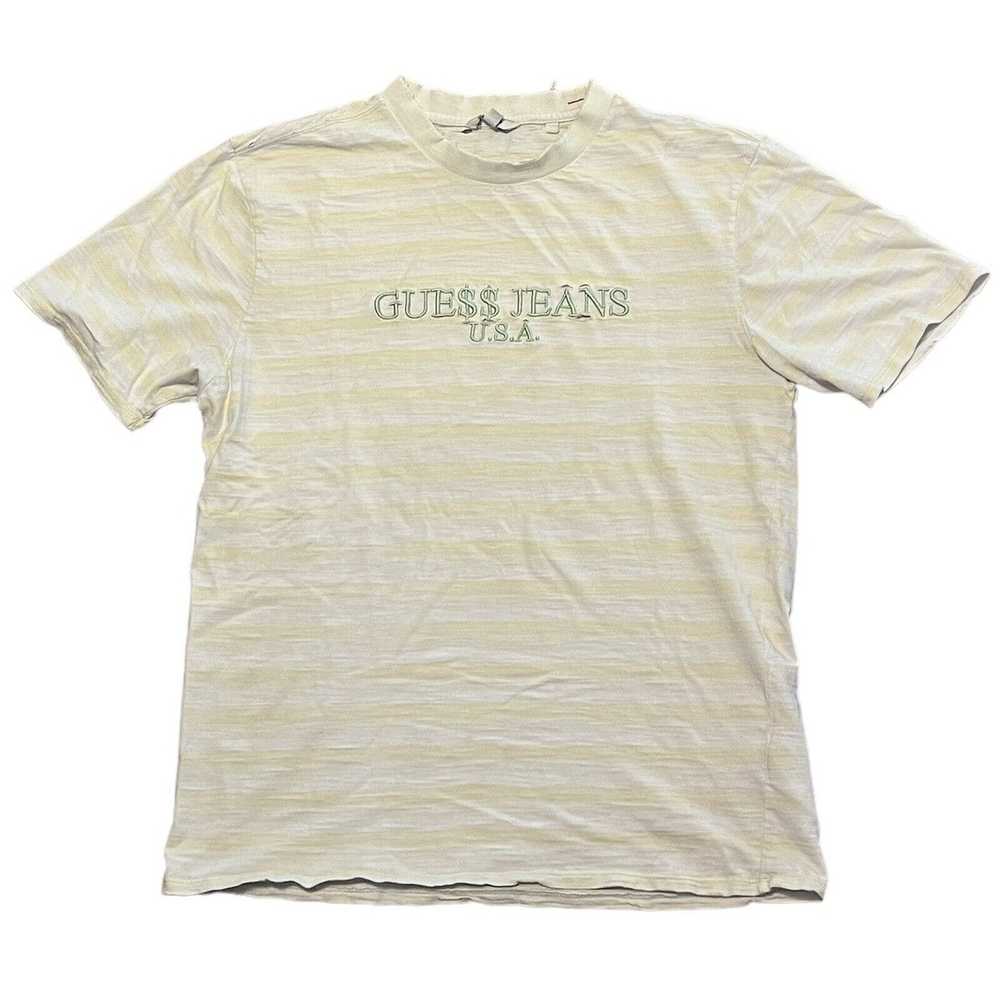 Guess Guess Jeans x ASAP Rocky Striped Yellow Lim… - image 1