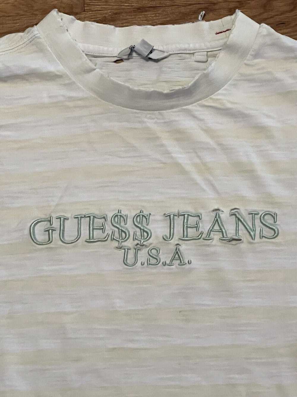 Guess Guess Jeans x ASAP Rocky Striped Yellow Lim… - image 4