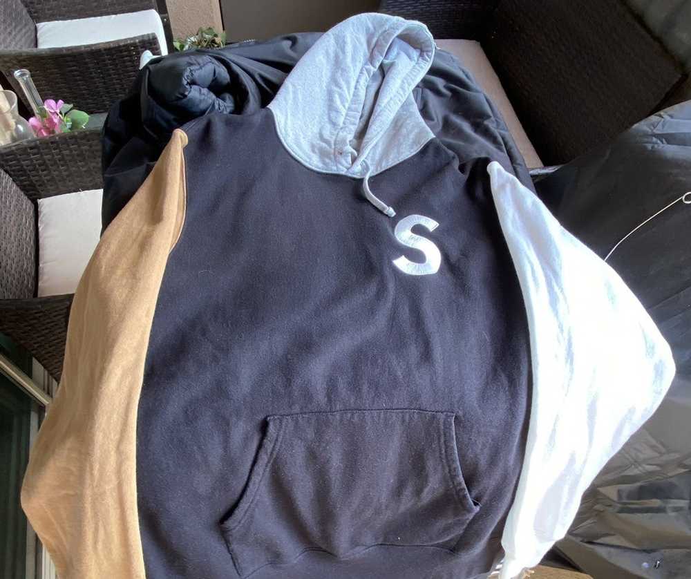 Supreme Supreme S Logo Colorblocked Hooded Sweats… - image 5