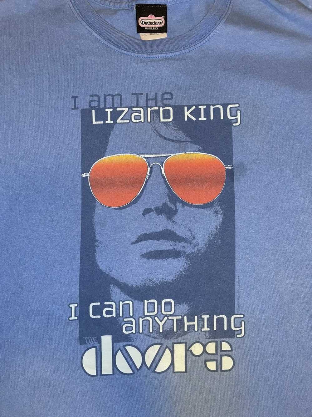 Band Tees × Vintage Y2K The Doors Lizard King tee - image 3