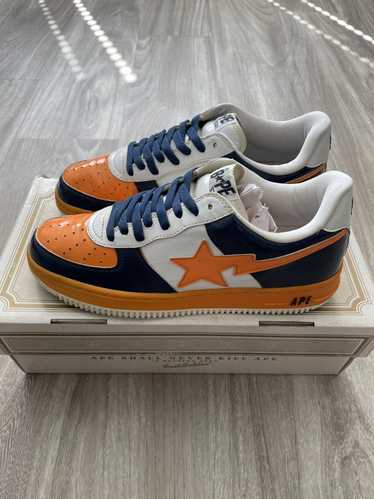 Bape BAPE Bape sta Shoes Navy/White/Orange
