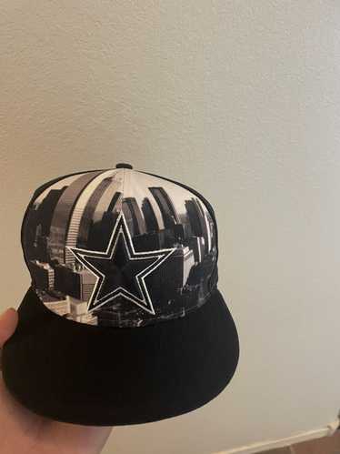 Dallas Cowboys New Era 59FIFTY Red Gray Steel Clouds Hat 7 1/8