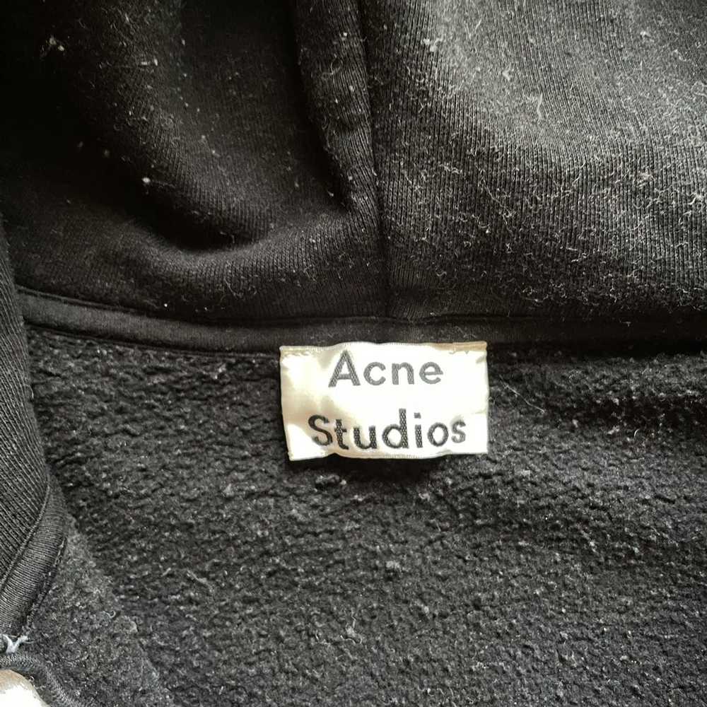 Acne Studios Acne Studios Black Zip-Up Hoodie - image 6