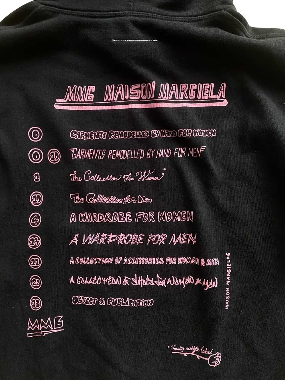 Maison Margiela MM6 hoodie with backprint - image 3