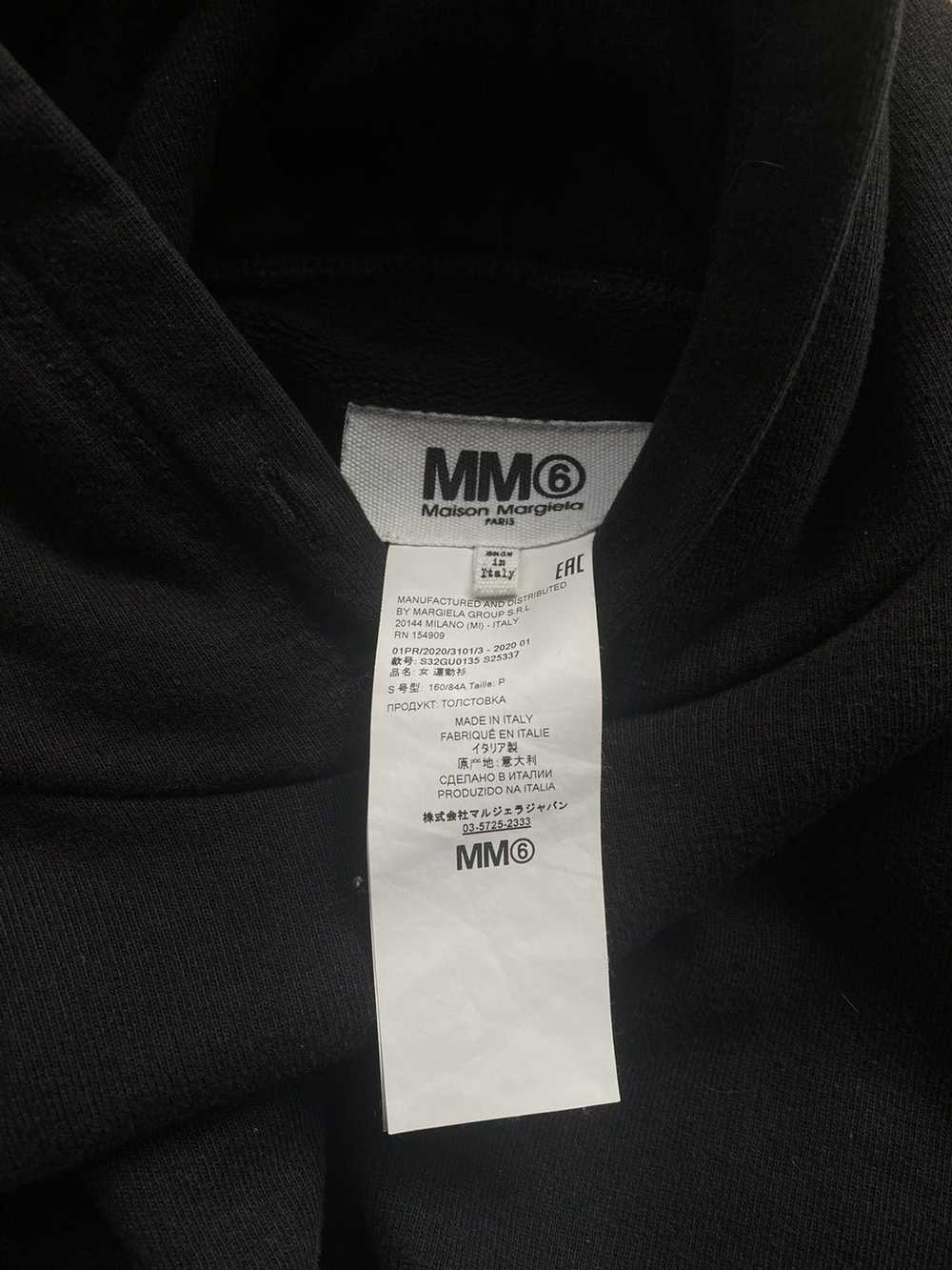 Maison Margiela MM6 hoodie with backprint - image 4