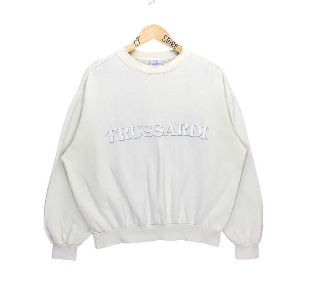 Trussardi × Vintage Trussardi Crewneck Sweatshirt… - image 1